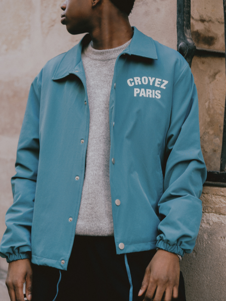 Croyez Croyez Paris Coach Jacket - Dark Teal