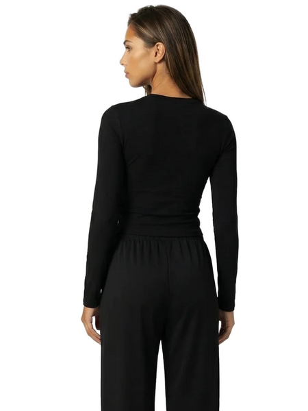 Malelions Malelions Women Studio Longsleeve Top - Black