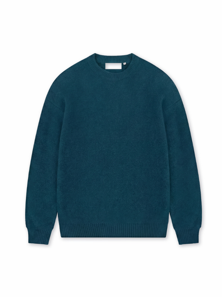 Croyez Croyez Original Fraternite Knit Sweater - Dark Teal