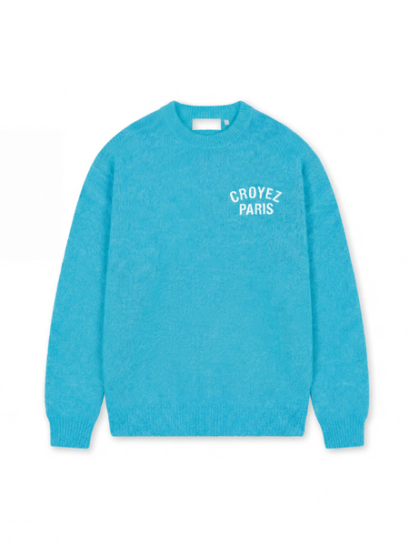 Croyez Croyez Paris Knit Sweater - Tiffany Blue
