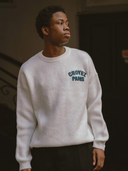 Croyez Croyez Paris Knit Sweater - Off-White