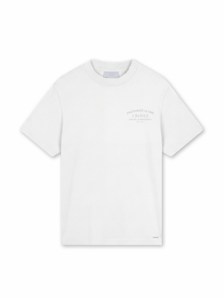 Croyez Original Fraternite T-Shirt - White Croyez Croyez Original Fraternite T-Shirt - White