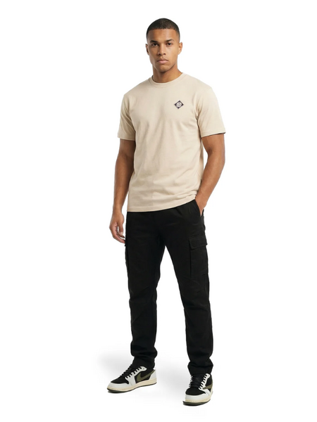 Malelions Malelions Gothic Tile T-Shirt - Light Taupe