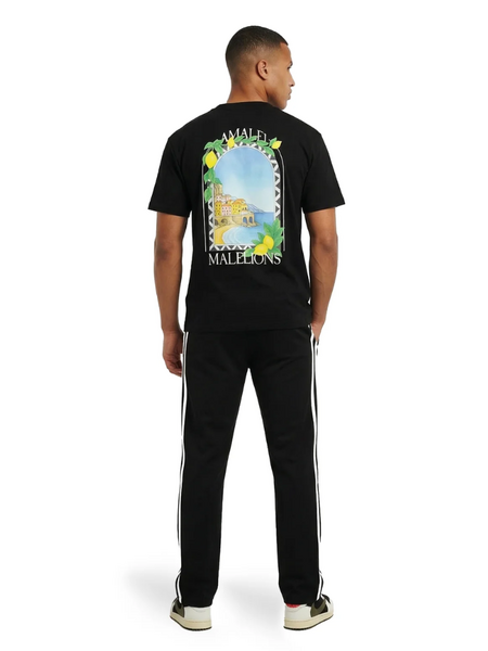 Malelions Malelions Amalfi Window T-Shirt - Black Malelions Amalfi Window T-Shirt - Black