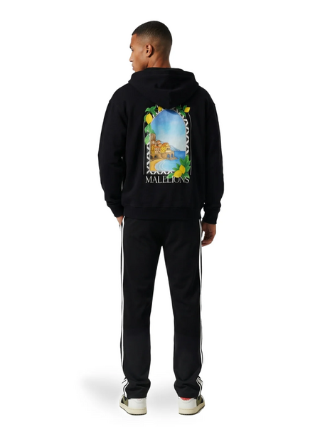 Malelions Malelions Amalfi Window Zip Hoodie - Black Malelions Amalfi Window Zip Hoodie - Black