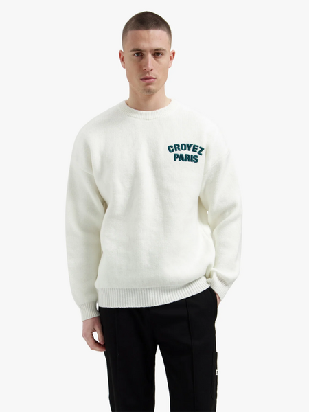 Croyez Croyez Paris Knit Sweater - Off-White
