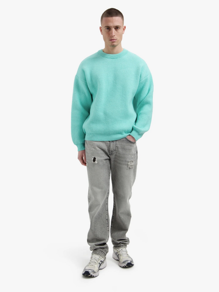 Croyez Croyez Original Fraternite Knit Sweater - Tiffany Blue