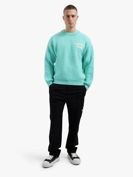 Croyez Croyez Paris Knit Sweater - Tiffany Blue