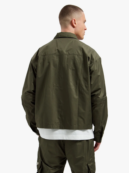 Croyez Croyez Etiquette Nylon Jacket - Dusty Olive