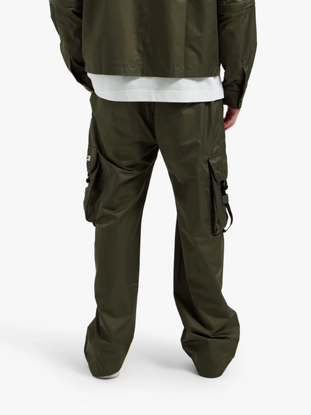 Croyez Croyez Etiquette Nylon Pants - Dusty Olive