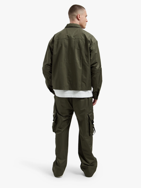 Croyez Croyez Etiquette Nylon Pants - Dusty Olive