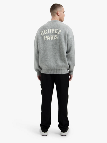 Croyez Croyez Paris Knit Sweater - Grey Melange
