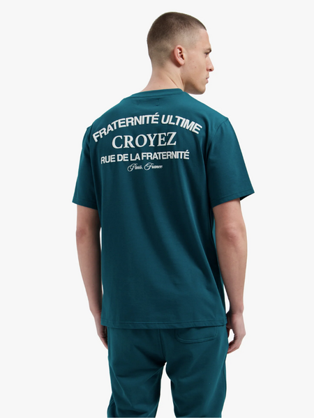 Croyez Original Fraternite T-Shirt - Dark Teal