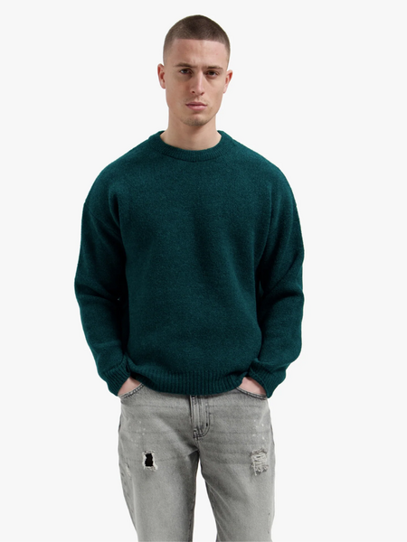 Croyez Croyez Original Fraternite Knit Sweater - Dark Teal