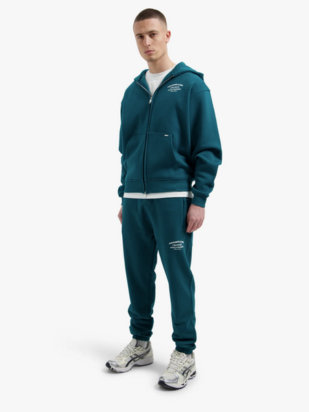Croyez Croyez Original Fraternite Zip Hoodie - Dark Teal
