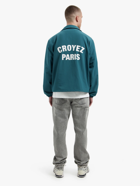 Croyez Croyez Paris Coach Jacket - Dark Teal