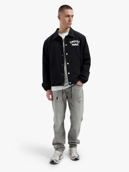 Croyez Croyez Paris Coach Jacket - Black