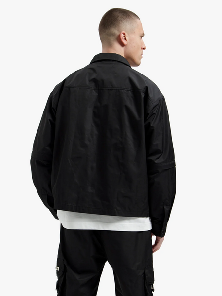 Croyez Croyez Etiquette Nylon Jacket - Black