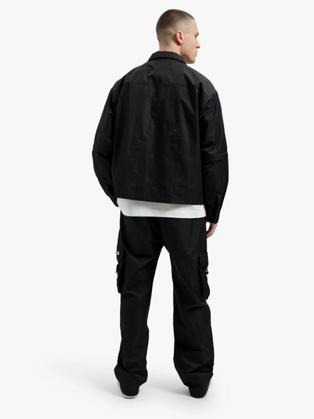 Croyez Croyez Etiquette Nylon Pants - Black