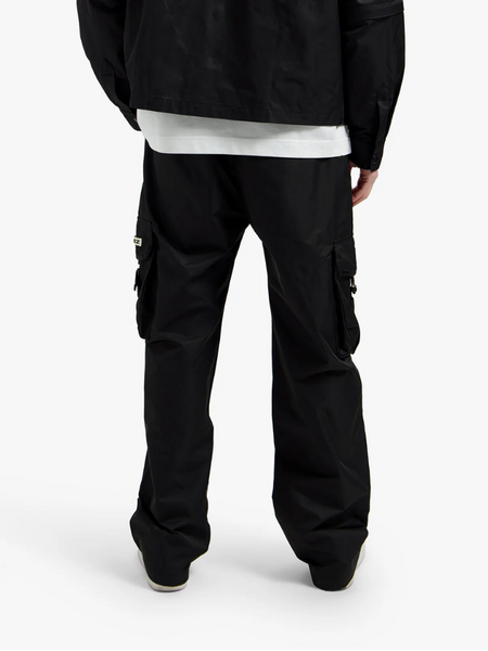 Croyez Croyez Etiquette Nylon Pants - Black