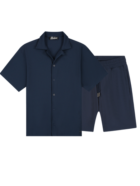 Malelions Malelions Ribbed Combi-Set - Navy Malelions Ribbed Combi-Set - Navy