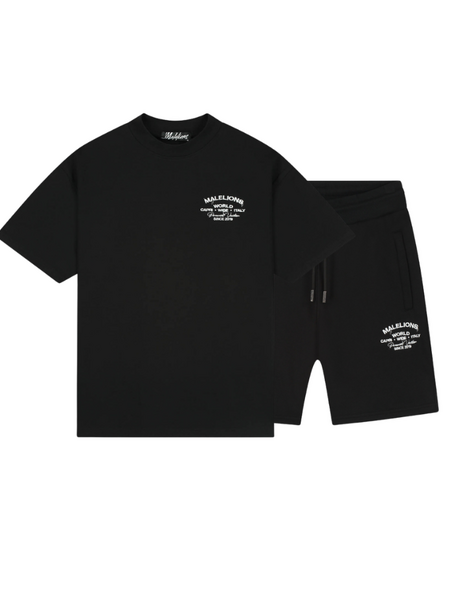 Malelions Malelions Permanent Vacation Combi-Set - Black Malelions Permanent Vacation Combi-Set - Black