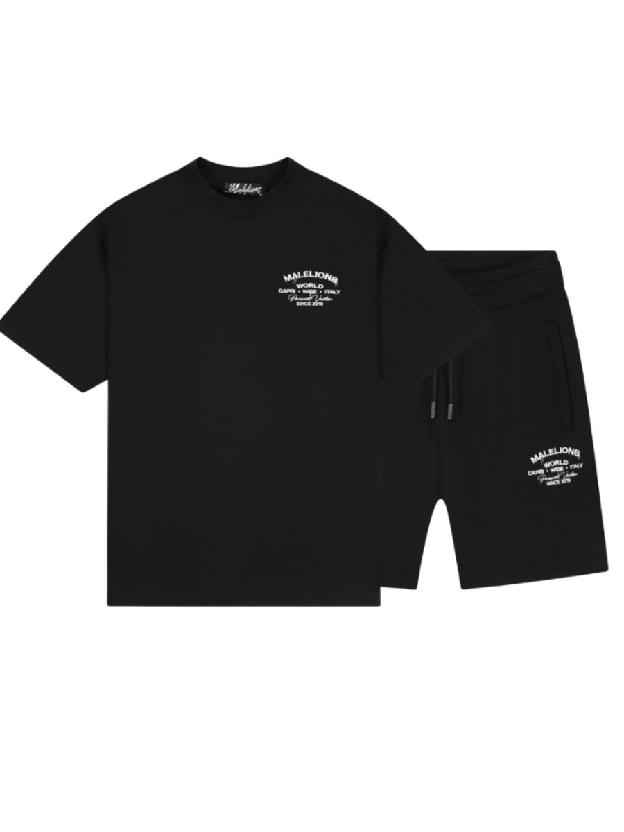 Malelions Permanent Vacation Combi-Set - Black Malelions Malelions Permanent Vacation Combi-Set - Black