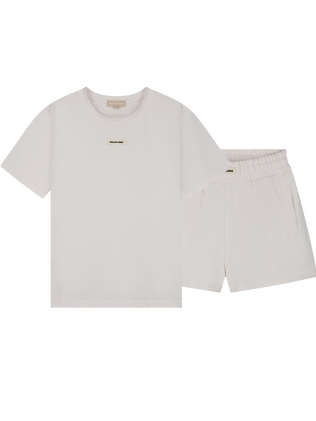 Malelions Malelions Women Patch Logo Combi-Set - Soft Pink Malelions Women Patch Logo Combi-Set - Soft Pink