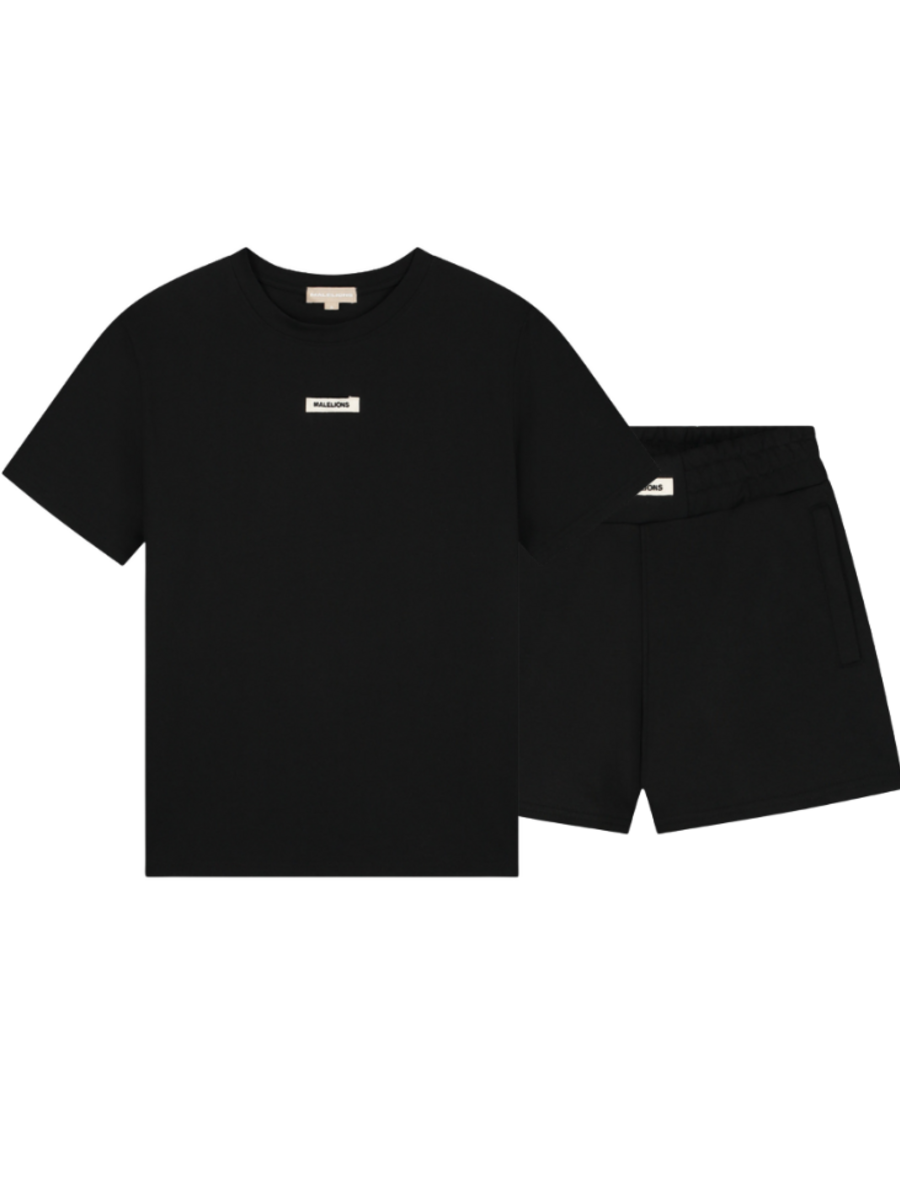 Malelions Women Patch Logo Combi-Set - Black Malelions Malelions Women Patch Logo Combi-Set - Black