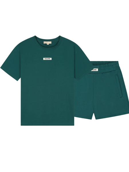 Malelions Malelions Women Patch Logo Combi-Set - Teal Malelions Women Patch Logo Combi-Set - Teal