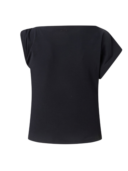 Pinko Pinko Marlena Maglia Jersey Cotone s - Nero Limousine