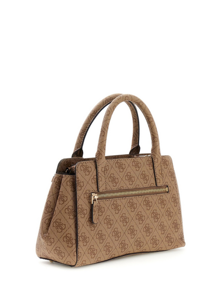 Guess Leona Logo Sml Mlti Comp Stchl - Latte Logo Guess Guess Leona Logo Sml Mlti Comp Stchl - Latte Logo