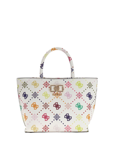 Guess Emelie Logo Mini Tote - Multi logo Guess Guess Emelie Logo Mini Tote - Multi logo