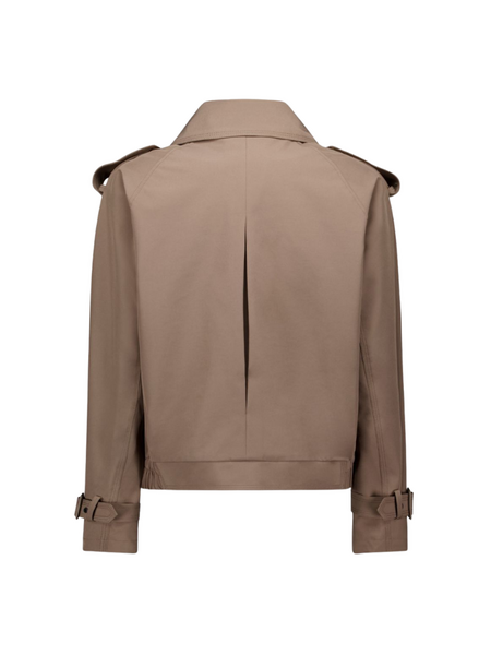 Airforce Airforce Women Cropped Trenchcoat - Walnut