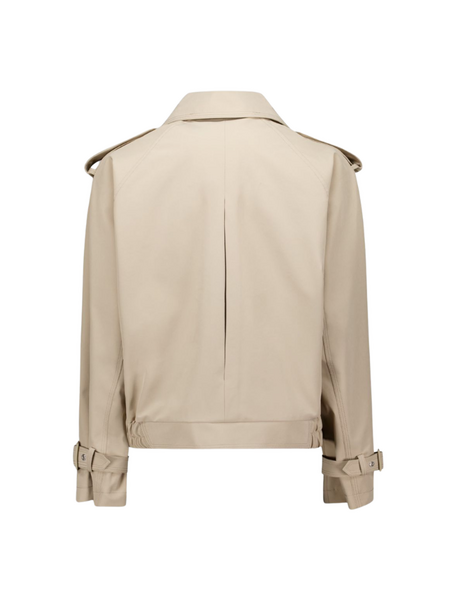 Airforce Airforce Women Cropped Trenchcoat - Oxford Tan