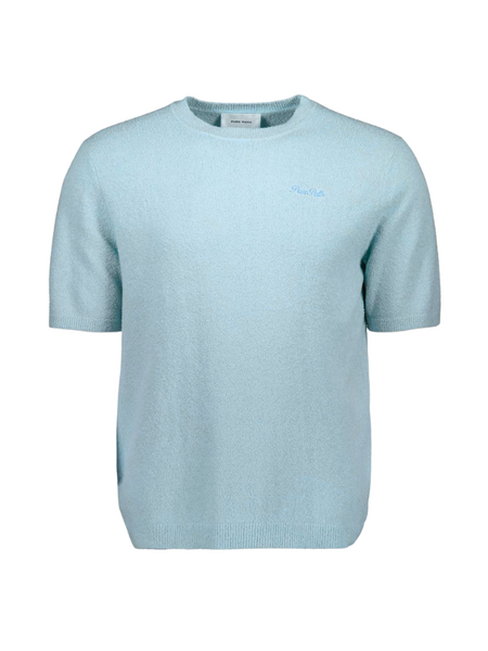 Pure Path Towel Soft Bouclé Knitted Short Sleeve - Sky Blue Pure Path Pure Path Towel Soft Bouclé Knitted Short Sleeve - Sky Blue