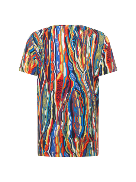 Carlo Colucci Carlo Colucci T-Shirt - Blue Multicolor