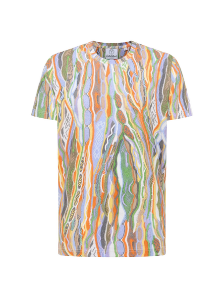 Carlo Colucci T-Shirt - White-multicolor