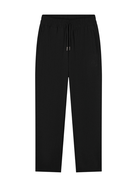 Malelions Malelions Emblem Seersucker Pants - Black