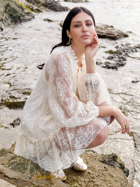 Rinascimento Rinascimento Abito Dress - Panna Bianco