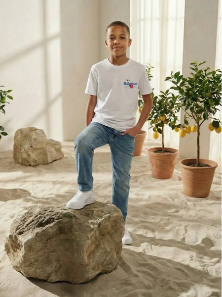 Malelions Malelions Kids Gelato T-Shirt - White