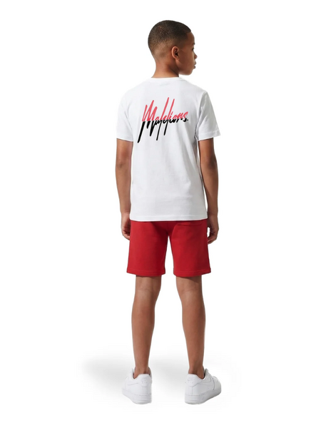 Malelions Malelions Kids Split Shorts - Red/White
