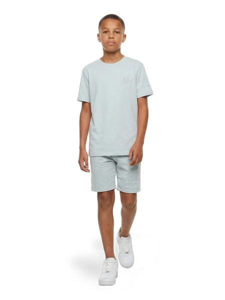Malelions Kids Captain T-Shirt - Ocean Grey