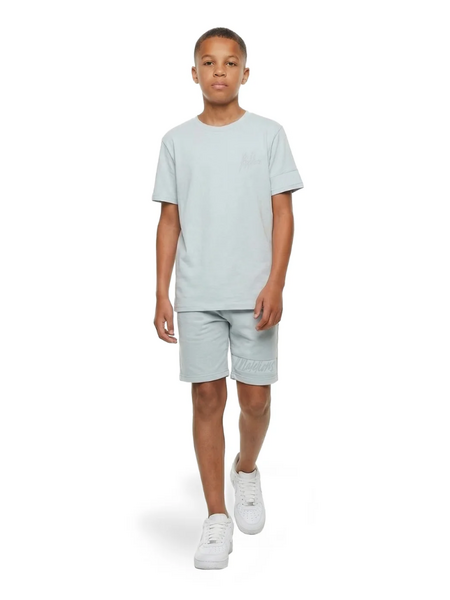 Malelions Kids Captain Shorts - Ocean Grey