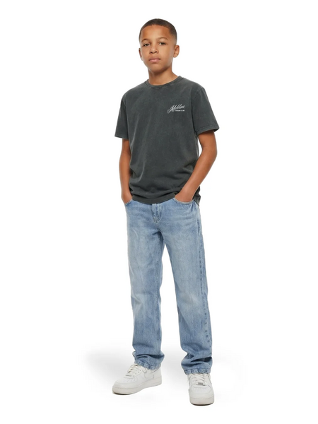 Malelions Malelions Kids Relaxed Yacht T-Shirt - Acid Wash