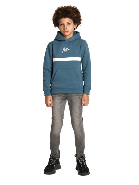 Malelions Malelions Kids Tube Hoodie - Teal