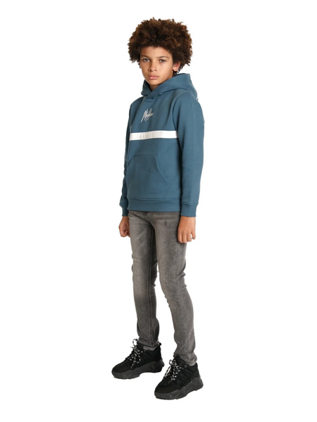 Malelions Malelions Kids Tube Hoodie - Teal