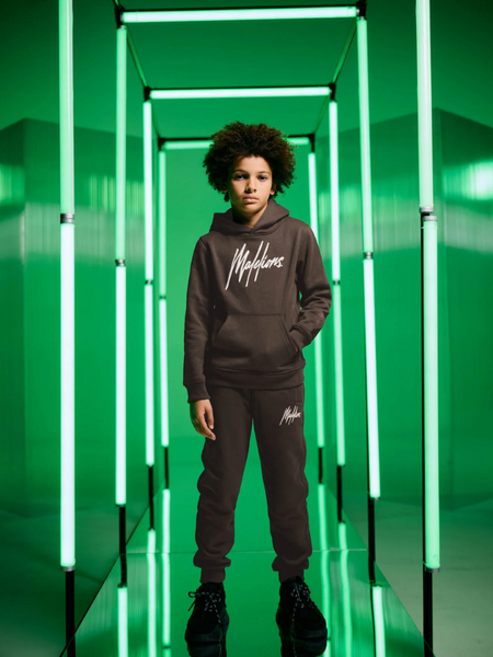 Malelions Malelions Kids Essentials Tracksuit - Graphite Black