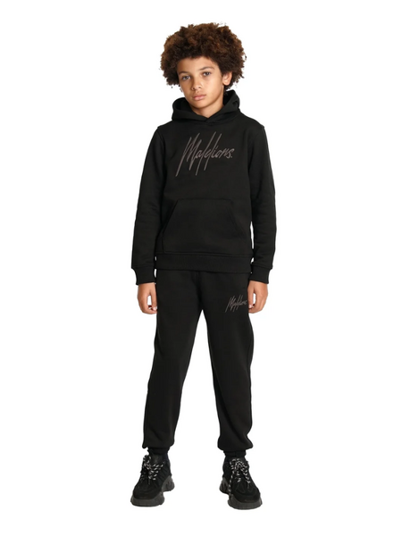 Malelions Malelions Kids Essentials Tracksuit - Black/Antra