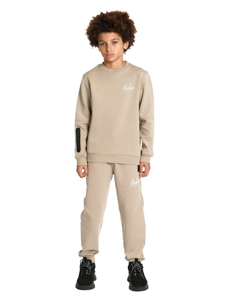 Malelions Malelions Kids Sport Counter Sweater - Khaki